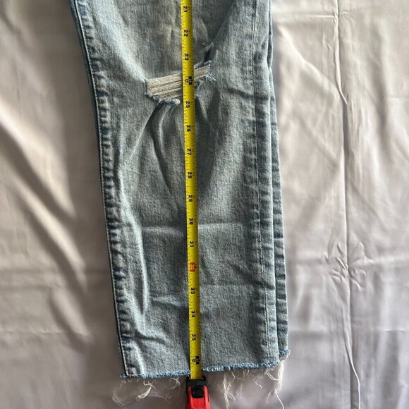 Express Women’s Size 10R Light Blue Ankle Jeans , Super High Rise - Picture 8 of 12